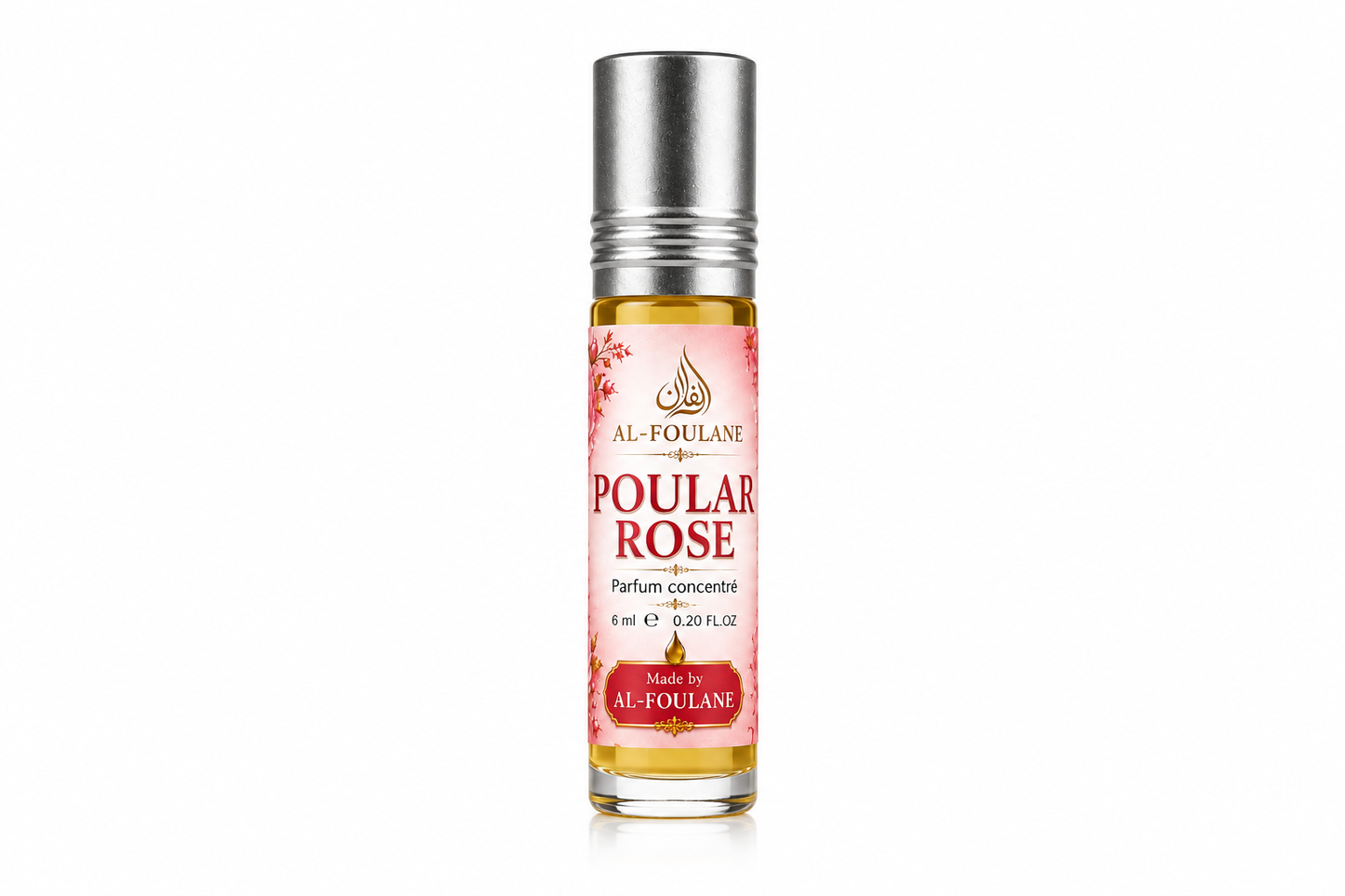 Poular Rose – Huile de Parfum Concentré 6 ml | AL-FOULANE